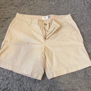 old navy, khaki shorts